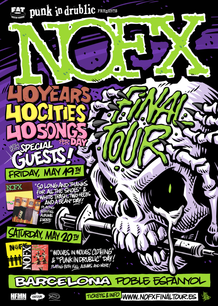 NOFX Final Tour Punk Rock Agenda