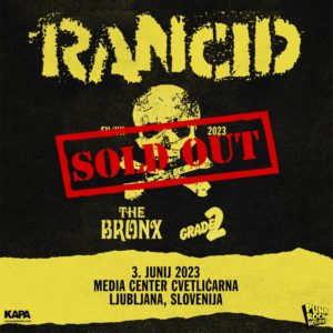 Rancid + The Bronx + Grade 2