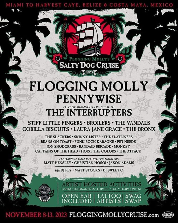 Salty Dog Cruise 2023 – Line up announced!