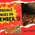Punk Rock Holiday 2.4 - 50% of the tickets sold out