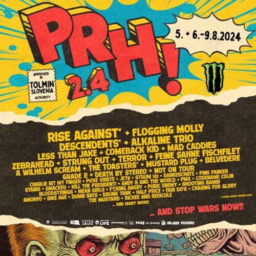 PRH 2.4: bands announcements